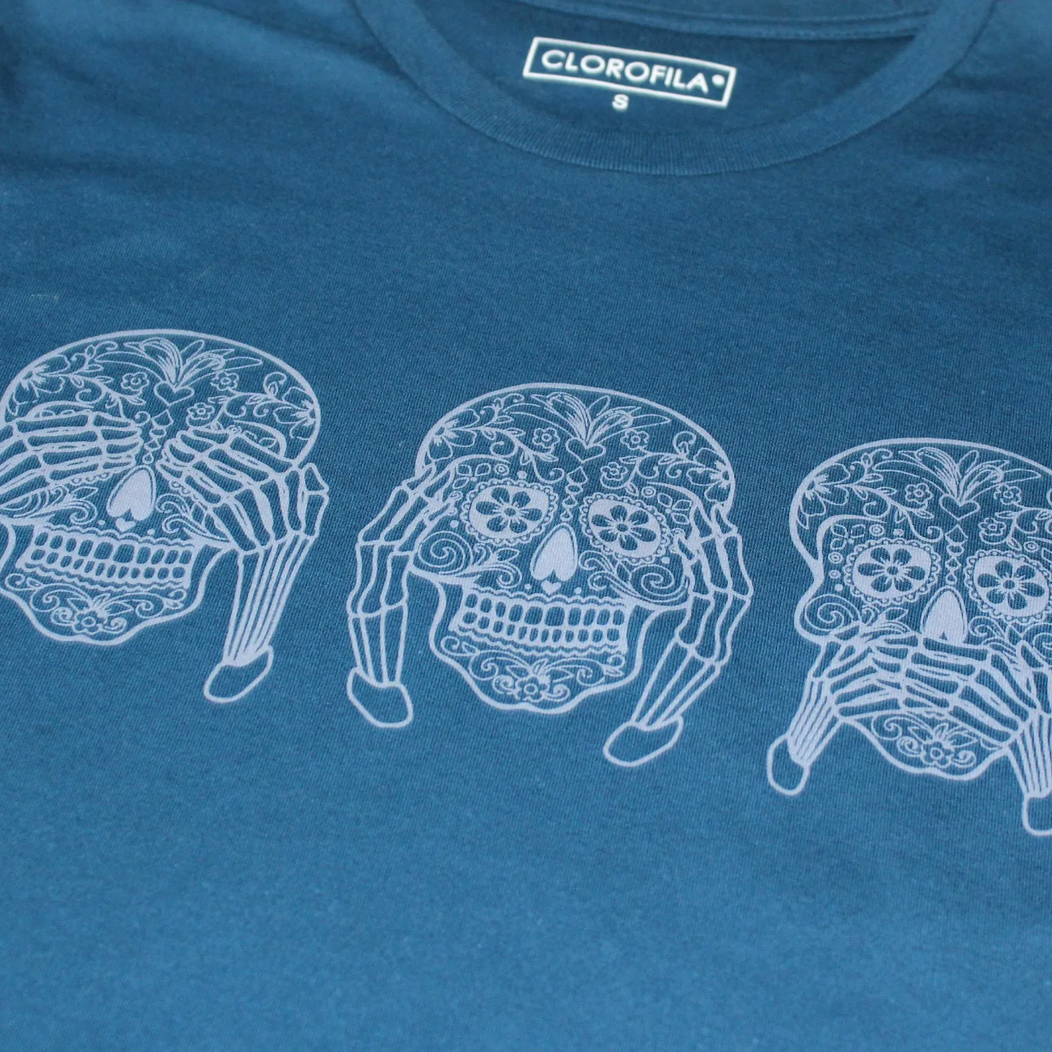 PRETROLEUM SMART SKULLS T-SHIRT