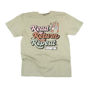 Read Return Repeat - SHORT SLEEVE COMFORT COLORS TEE