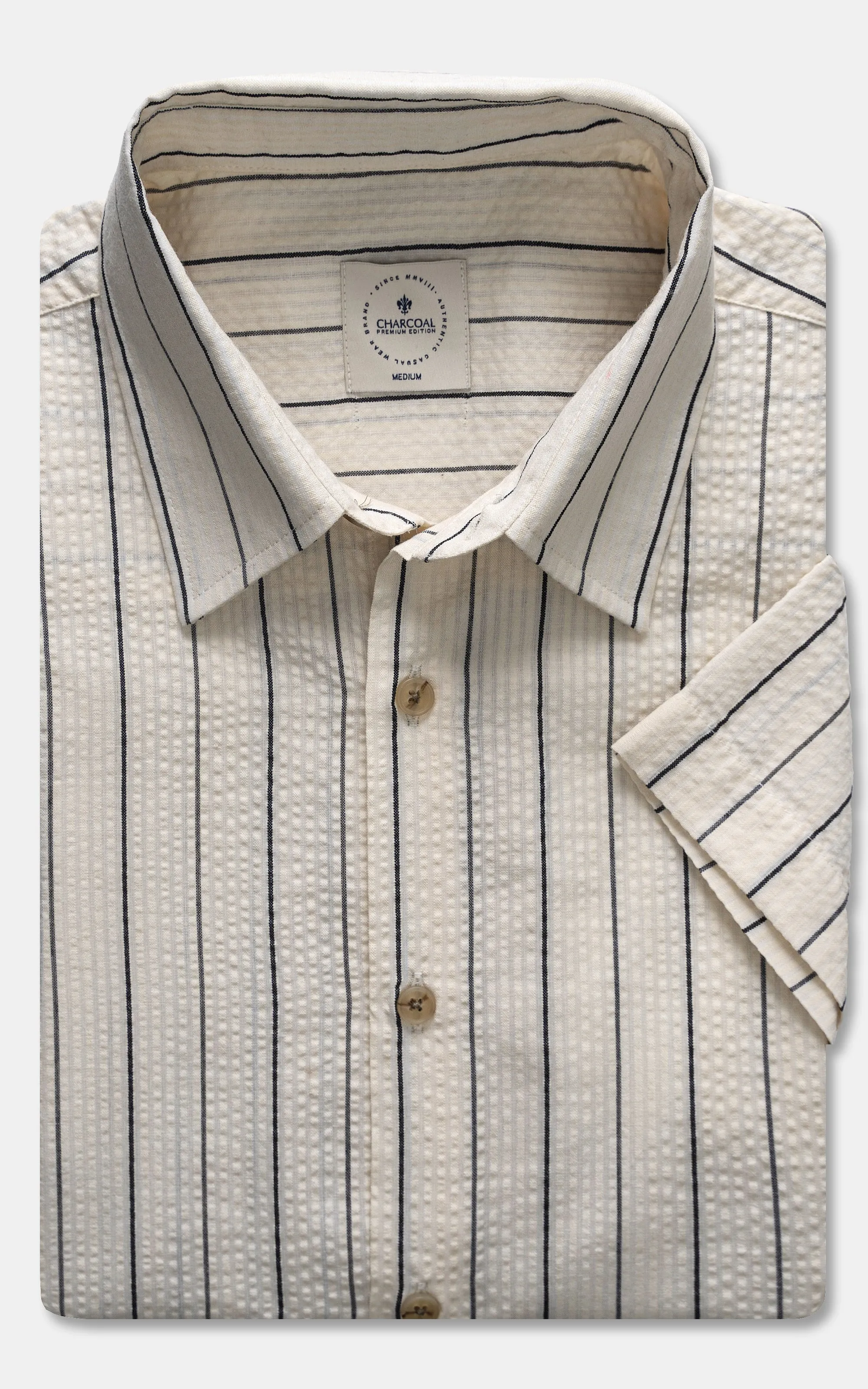 REGULAR  COLLAR SHIRT BEIGE