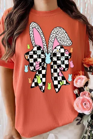 Retro Bunny Peeps Comfort Colors Adult Ring-Spun Cotton Tee