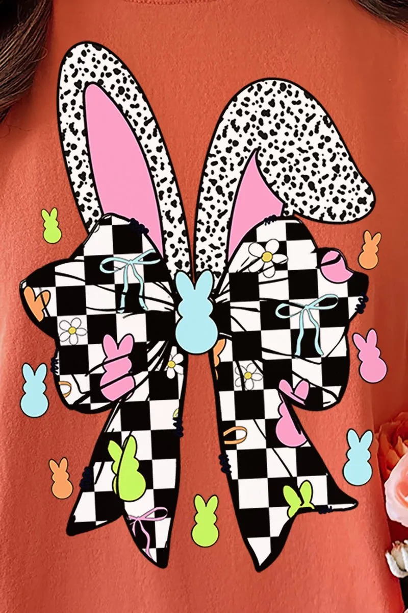 Retro Bunny Peeps Comfort Colors Adult Ring-Spun Cotton Tee