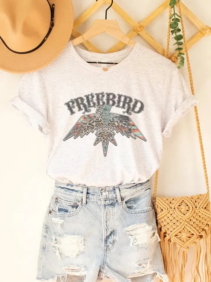 Rockledge Designs Freebird Thunderbird Graphic T-Shirt
