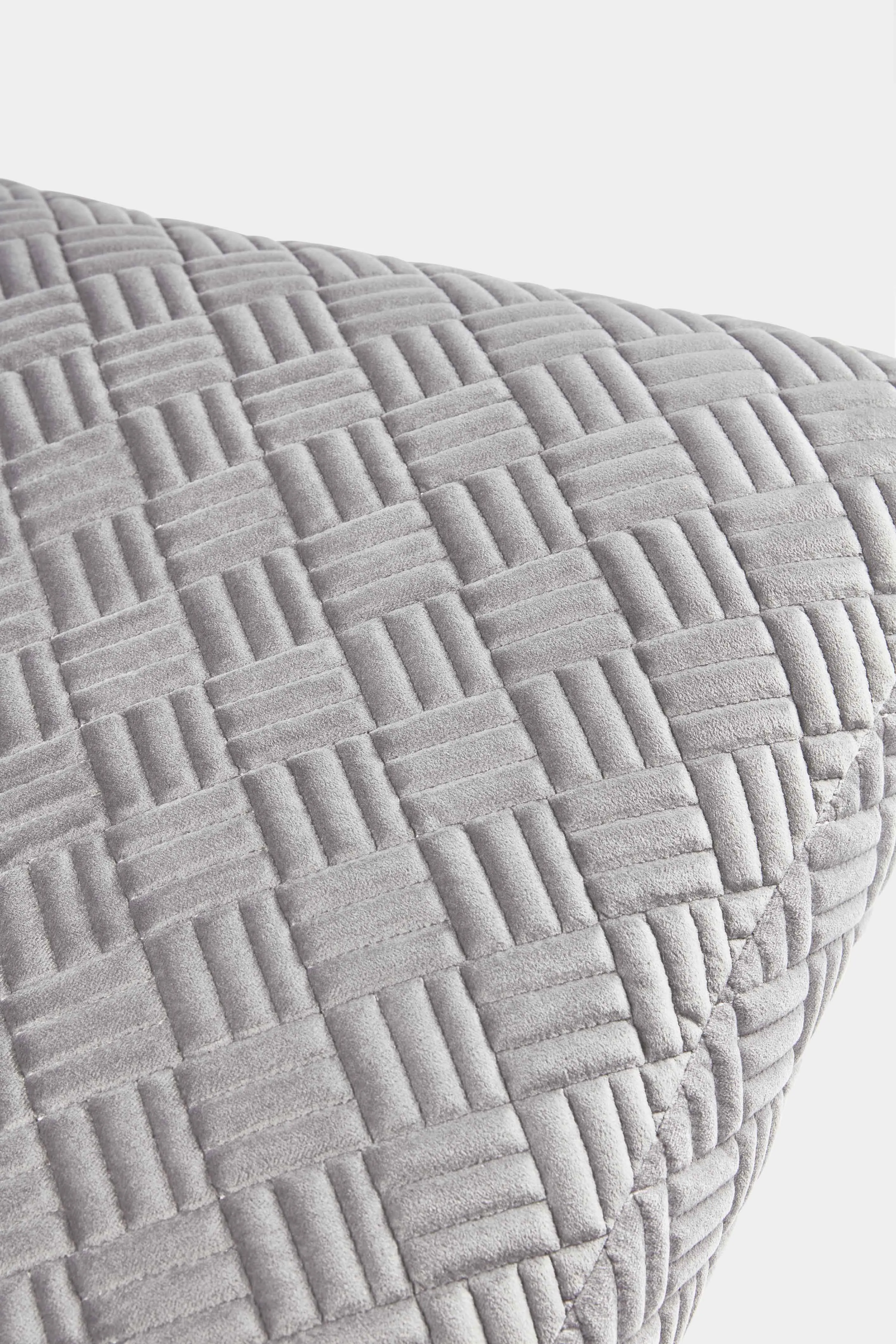 Rubeza Nico Cushion - Medium Grey - 70x48 cm