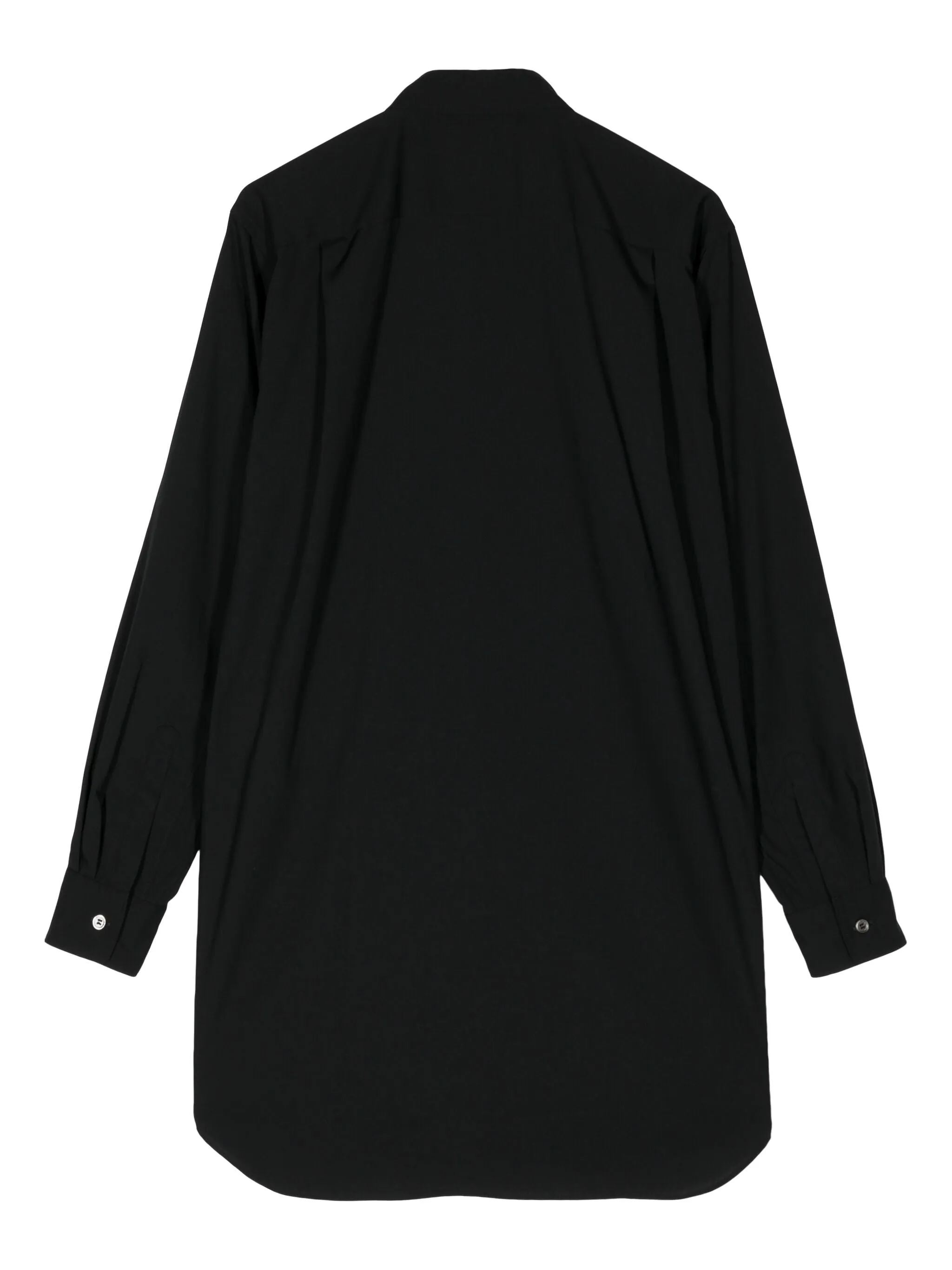 Ruffle Long Sleeve Button Up Shirt