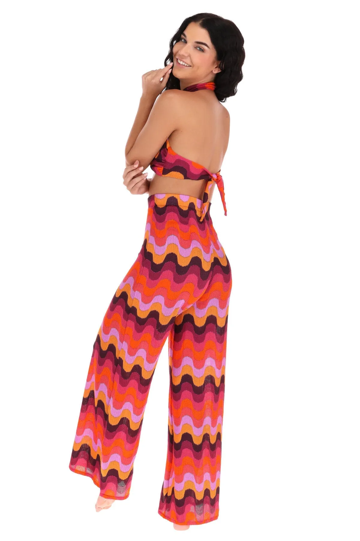 SANLIER Mia Pants in Tequila