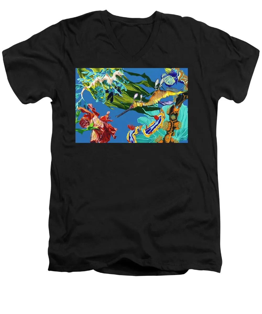 Seadragon's Surpise  - Men's V-Neck T-Shirt