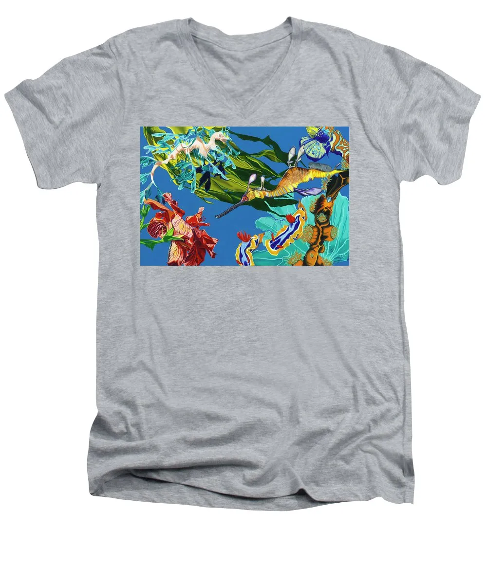Seadragon's Surpise  - Men's V-Neck T-Shirt