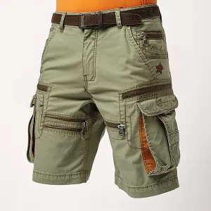 Shorts with Zipper Pockets Men