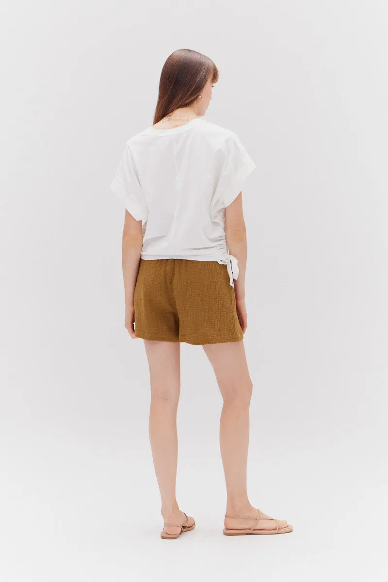 Side Scrunch Tee