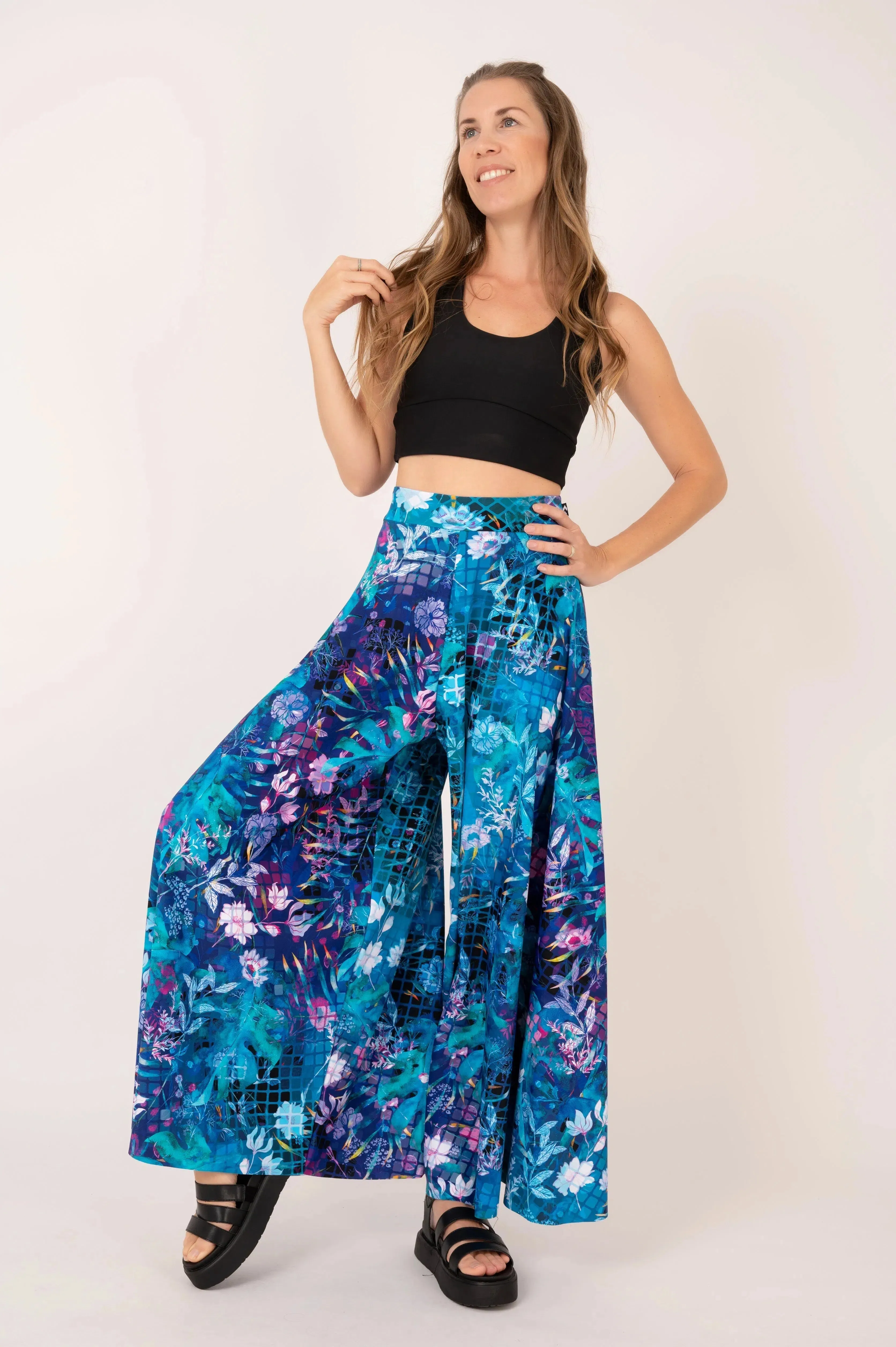 Silky Palazzo Pant - Mermaid Mafia
