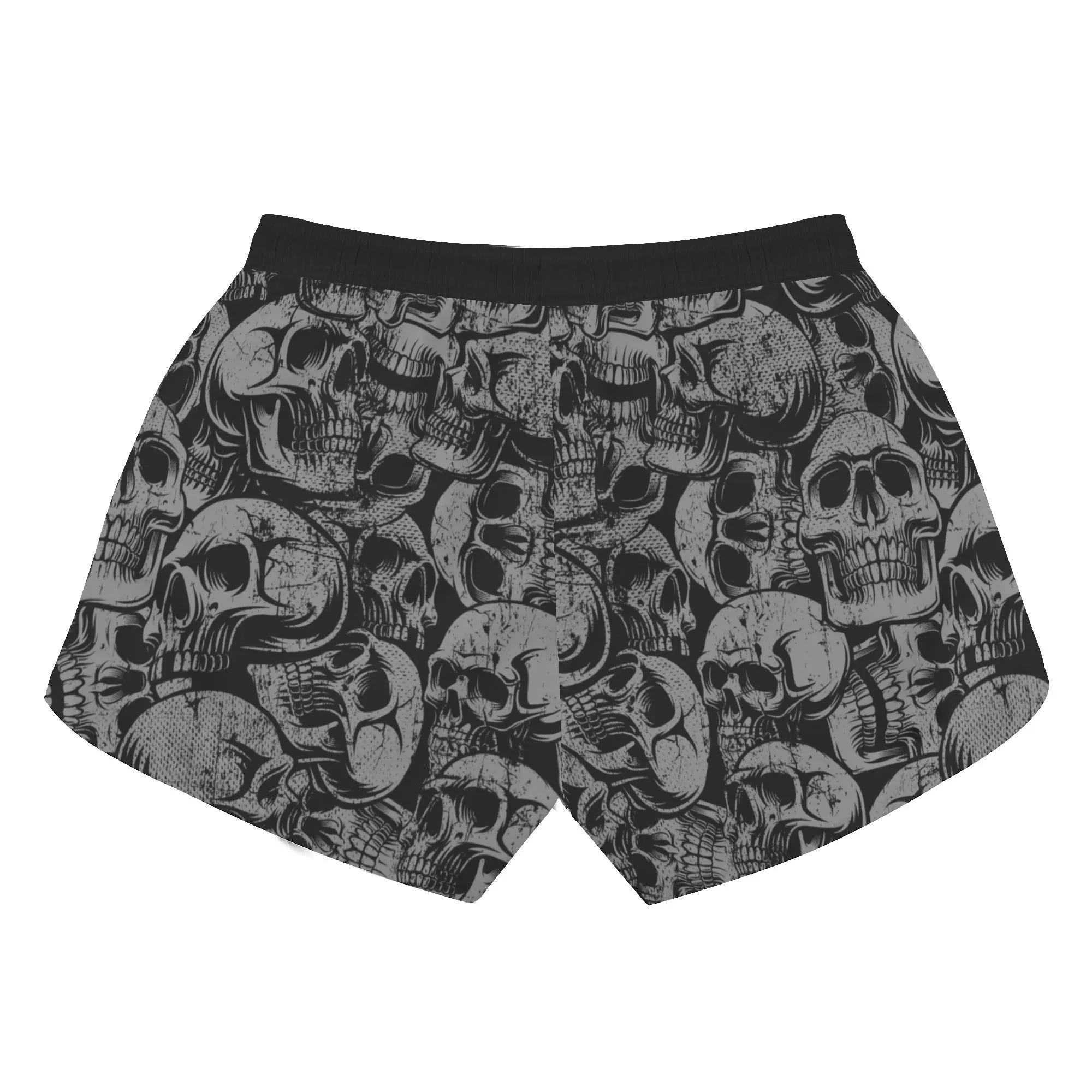Silver Skulls Casual Shorts