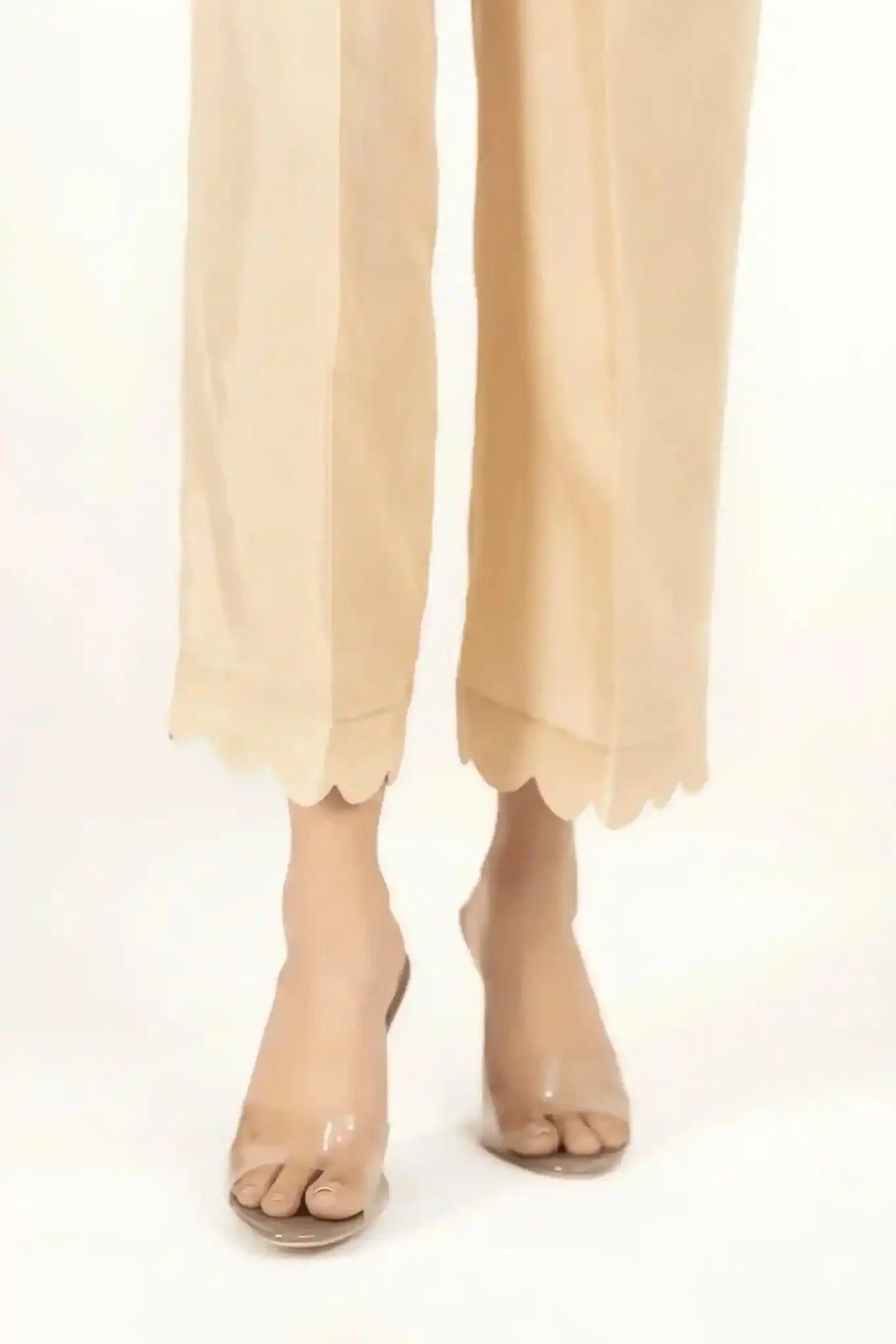 Solid Viscose Trouser