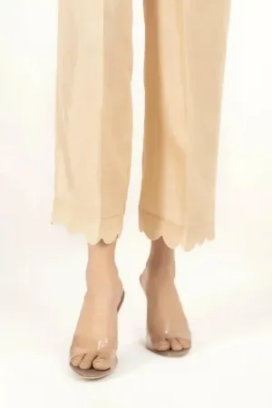 Solid Viscose Trouser
