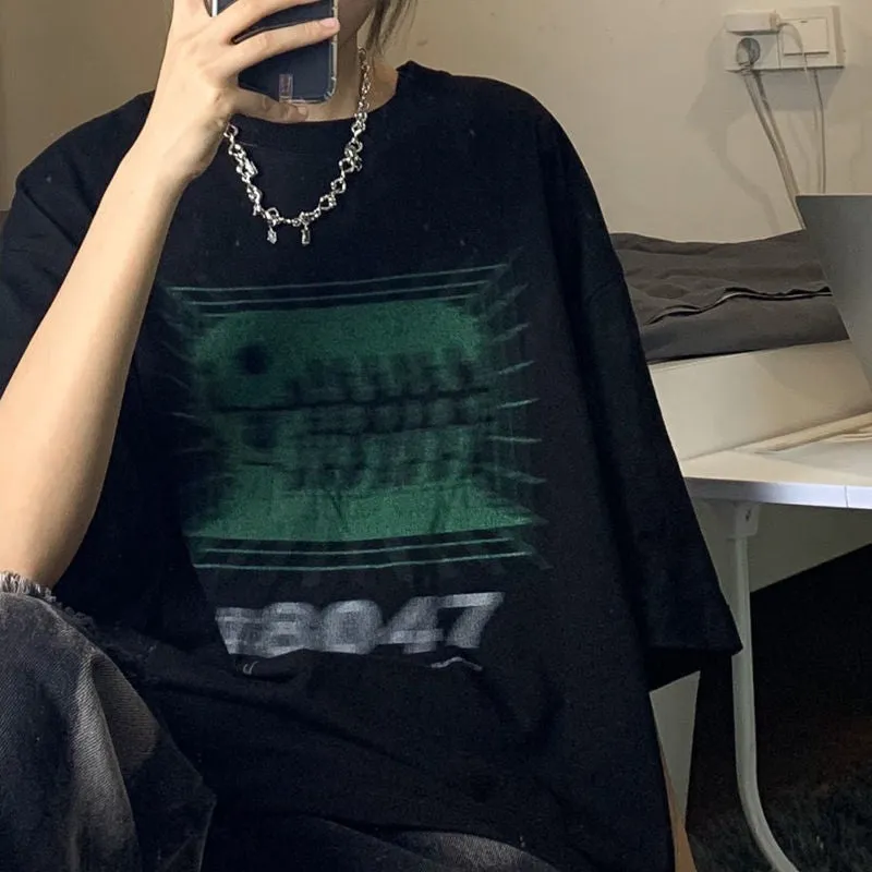 SRK Tee With Abstract Print