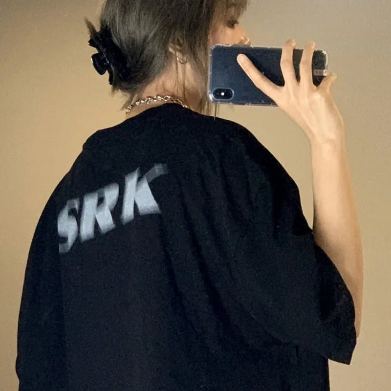 SRK Tee With Abstract Print