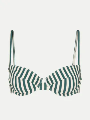 Stripe bikini top