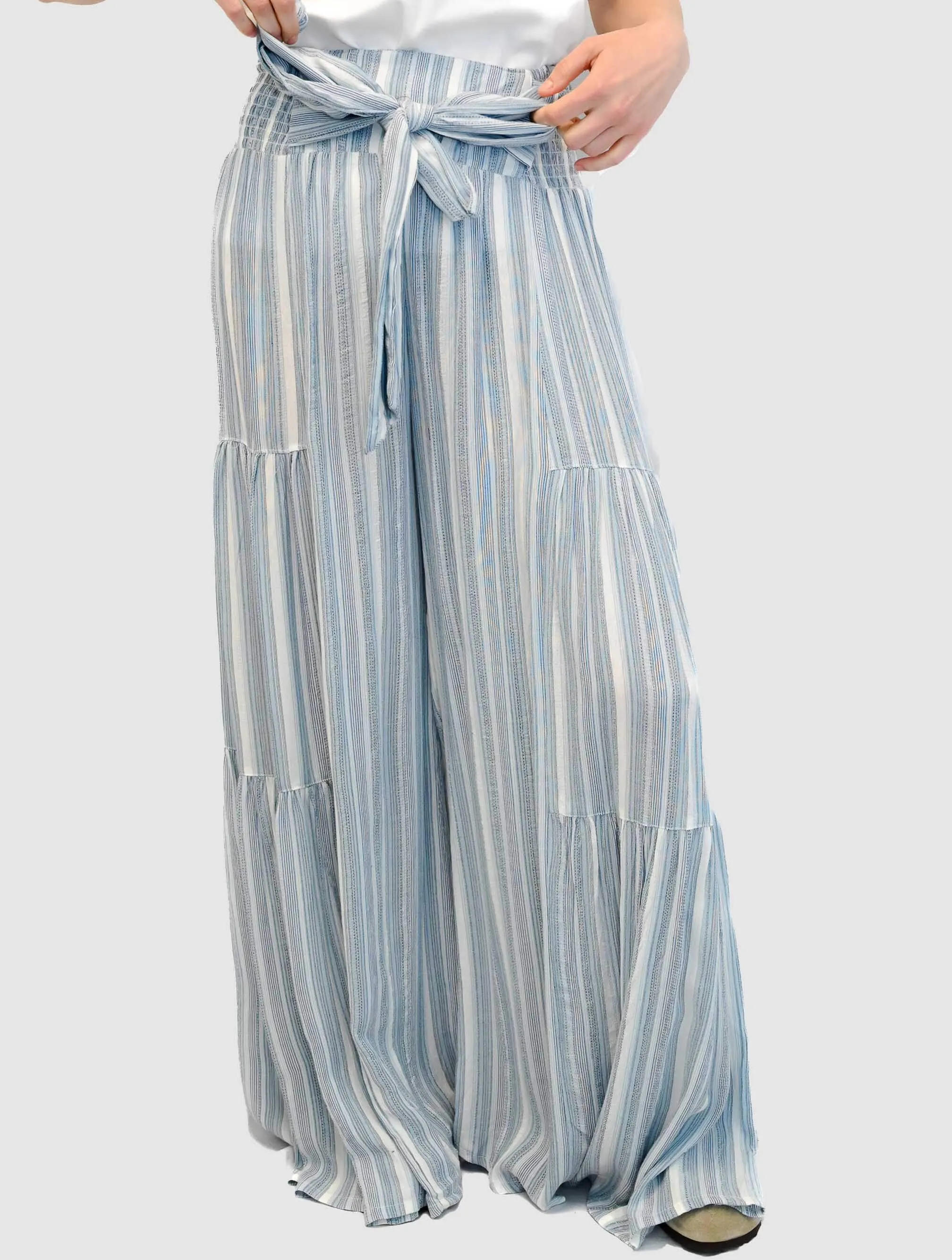 Stripe Flowy Pants