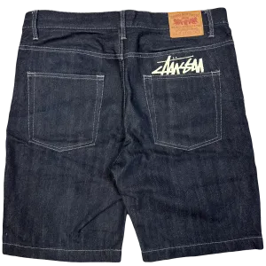 Stüssy Jorts With White Print ( W34 )