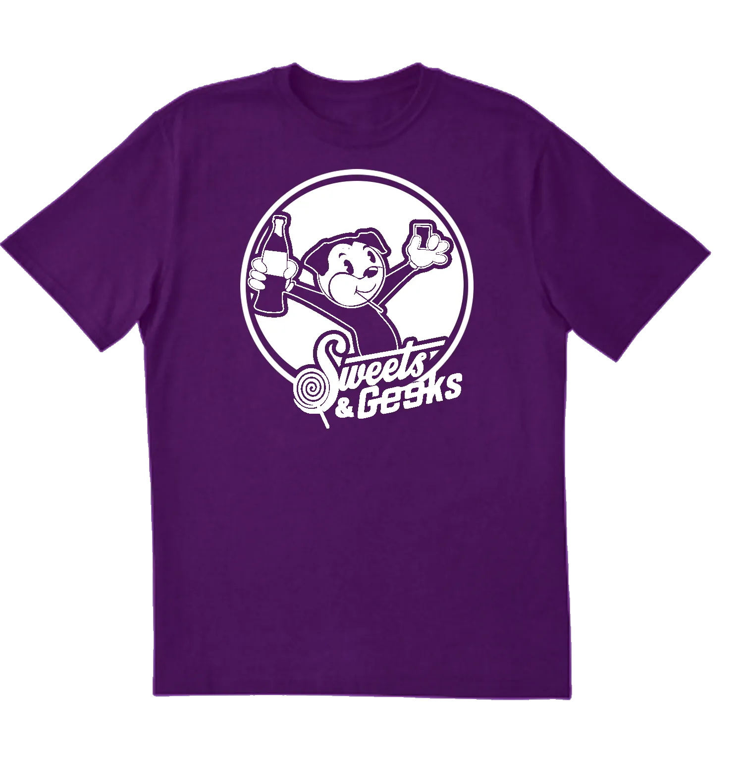 Sweets & Geeks Purple T-Shirt