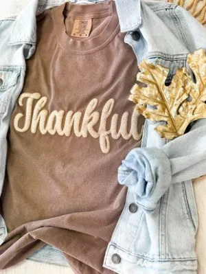Thankful Shimmer Graphic Tee