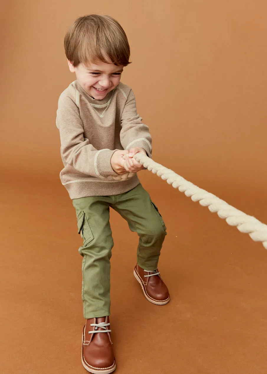 The Army Green Cargo Trousers