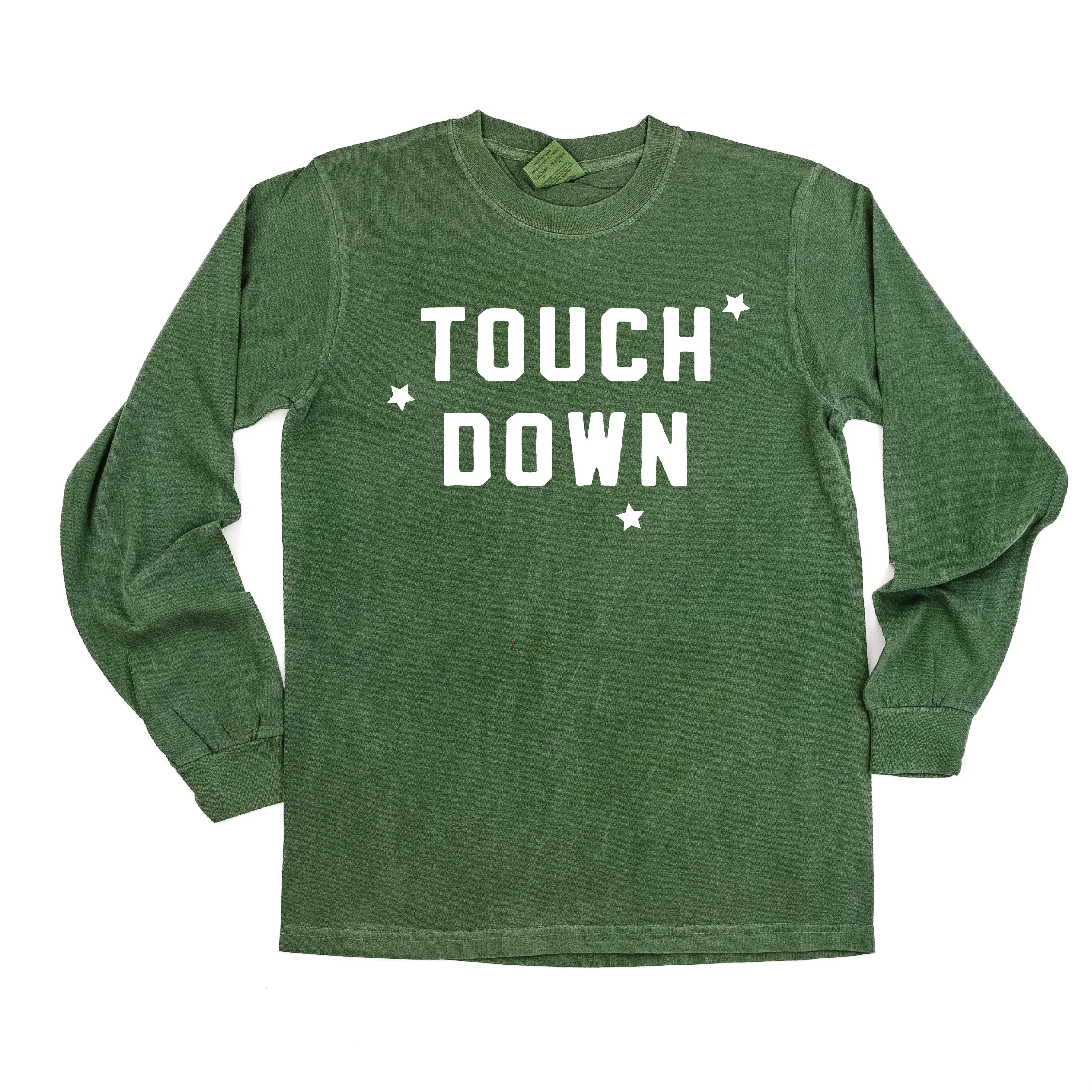 TOUCH DOWN - LONG SLEEVE COMFORT COLORS TEE