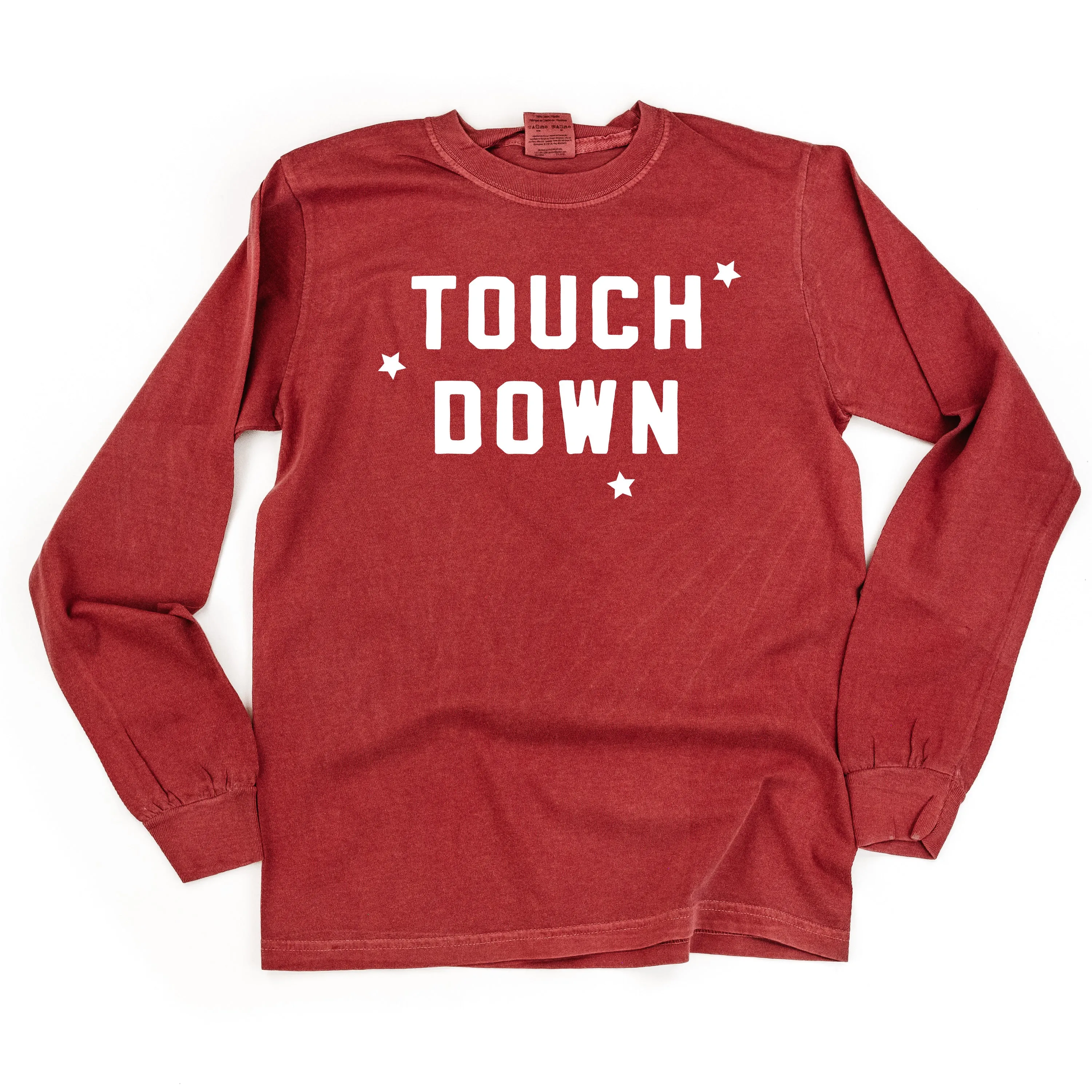 TOUCH DOWN - LONG SLEEVE COMFORT COLORS TEE