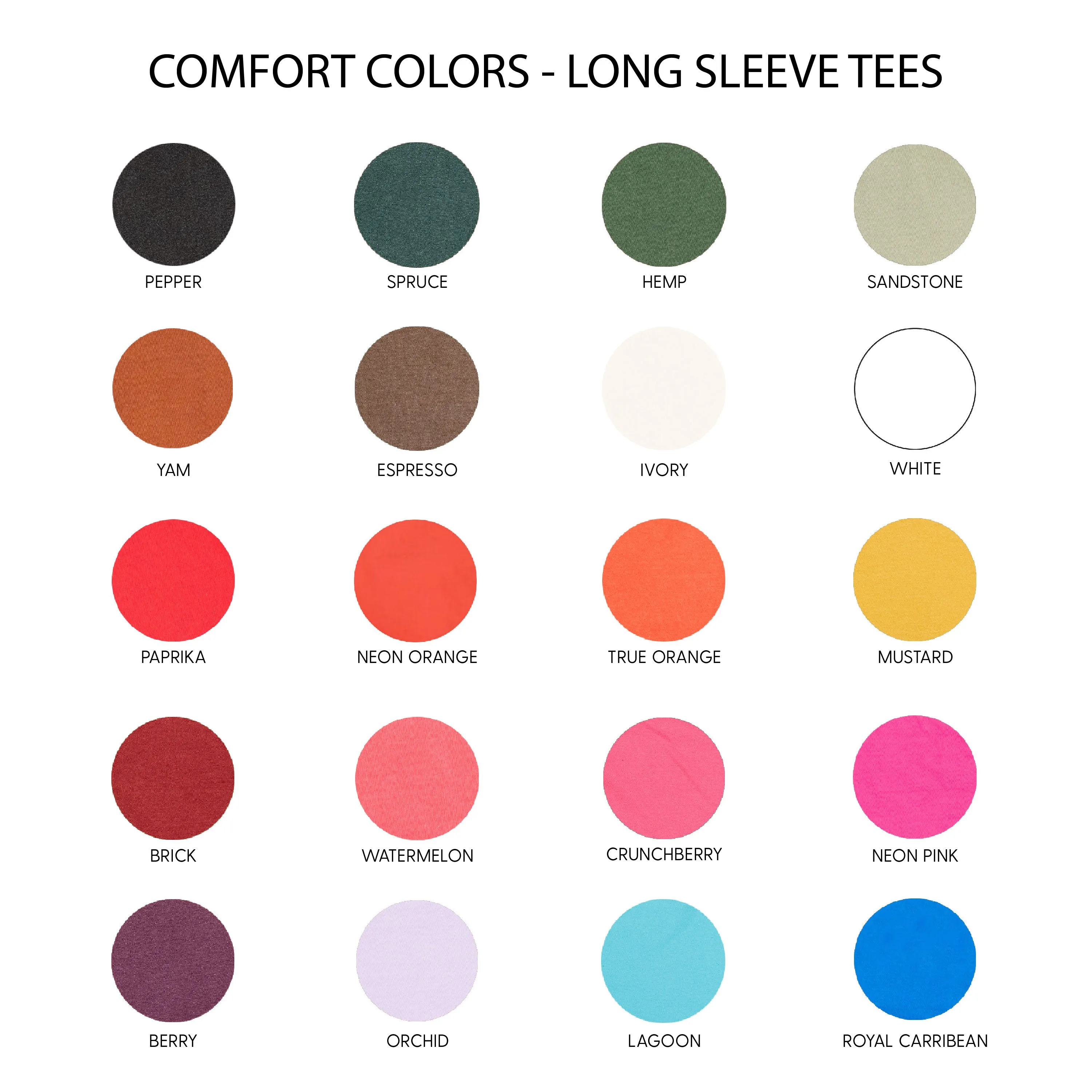 TOUCH DOWN - LONG SLEEVE COMFORT COLORS TEE