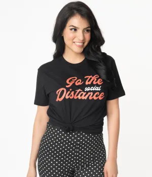 Unique Vintage Go The Social Distance Unisex Tee