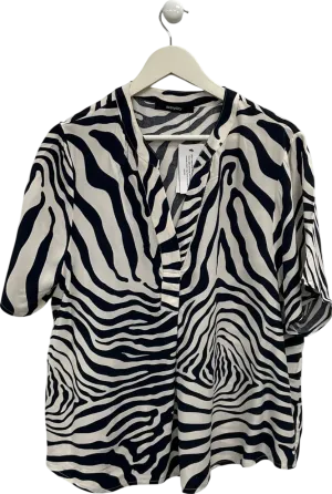 V by Very everyday Cream Swirl Patterned Top UK 12