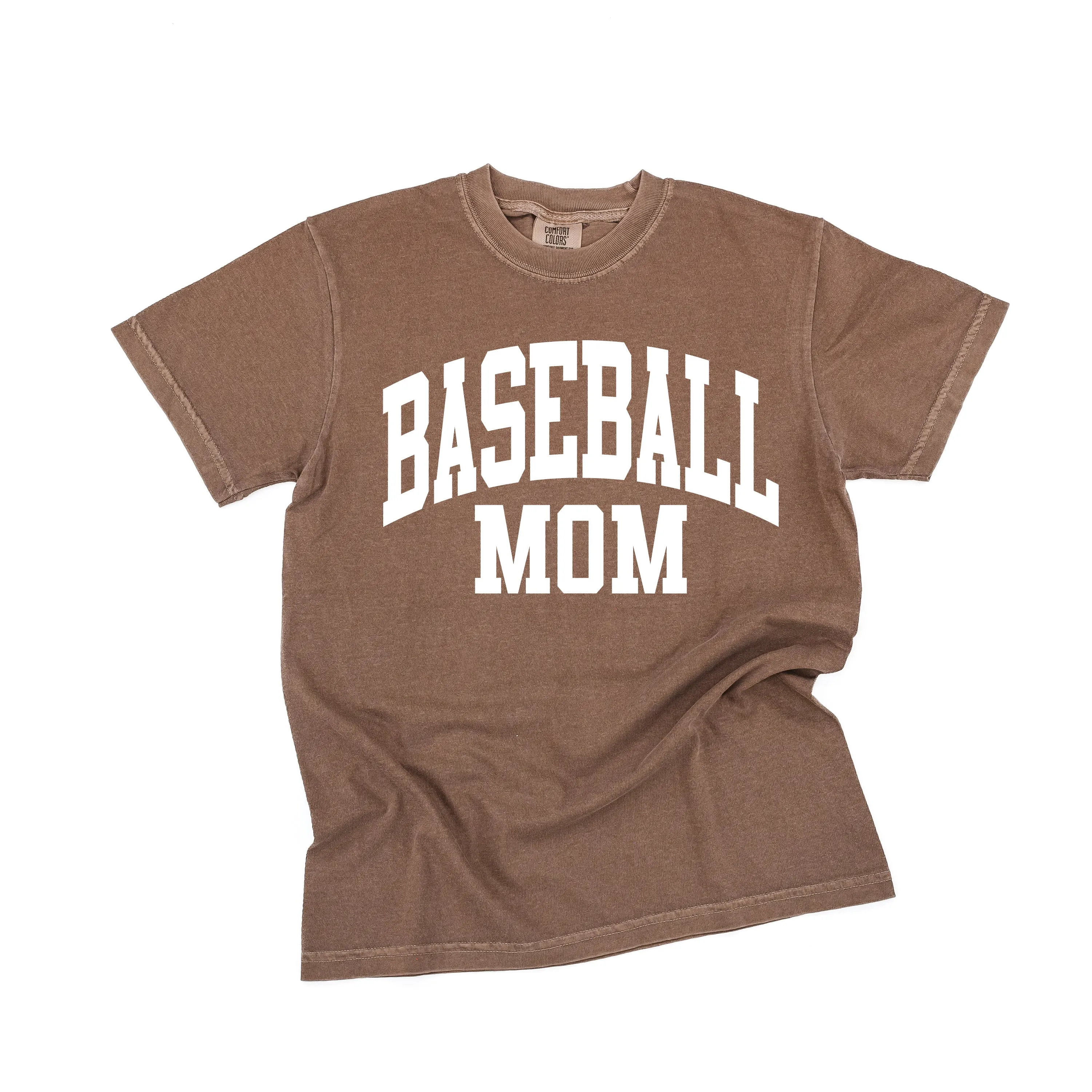 Varsity Style - BASEBALL MOM - SHORT SLEEVE COMFORT COLORS TEE