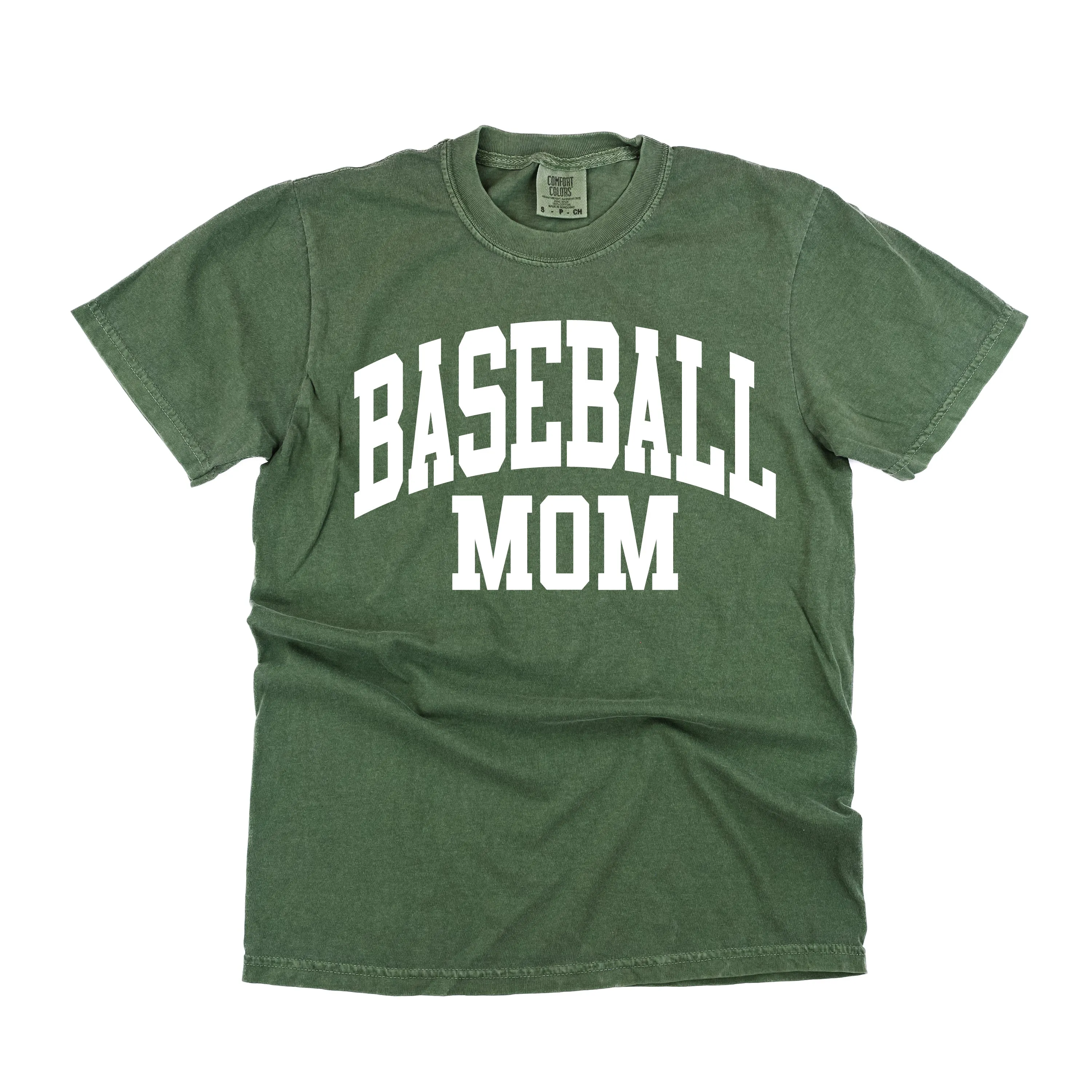 Varsity Style - BASEBALL MOM - SHORT SLEEVE COMFORT COLORS TEE