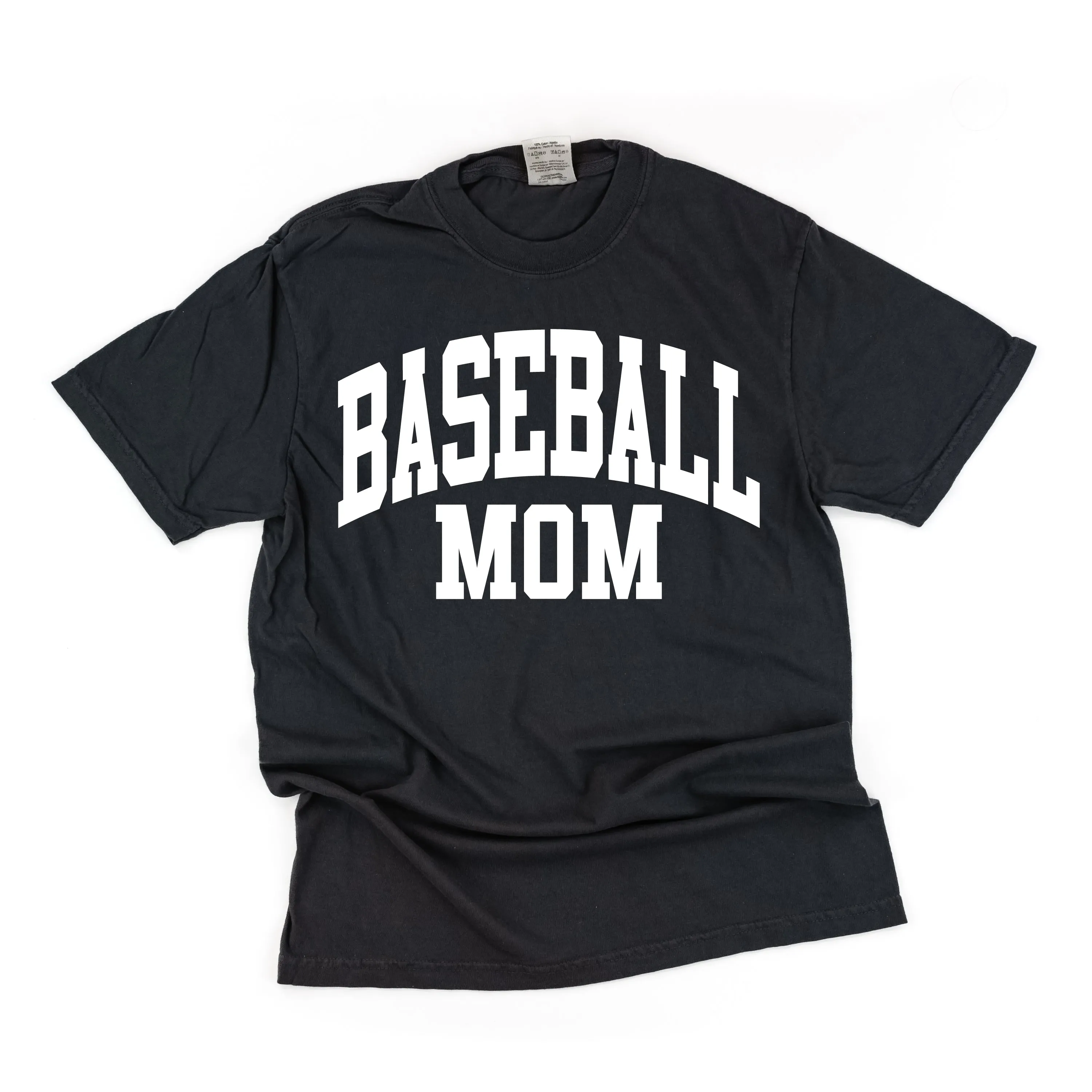 Varsity Style - BASEBALL MOM - SHORT SLEEVE COMFORT COLORS TEE