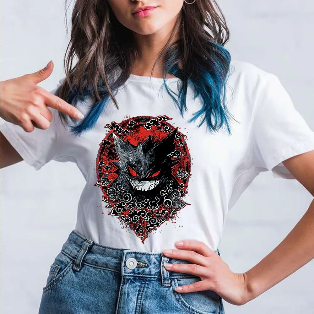 White Graphic T-shirts Set-2 Pokemon (Variants Available)