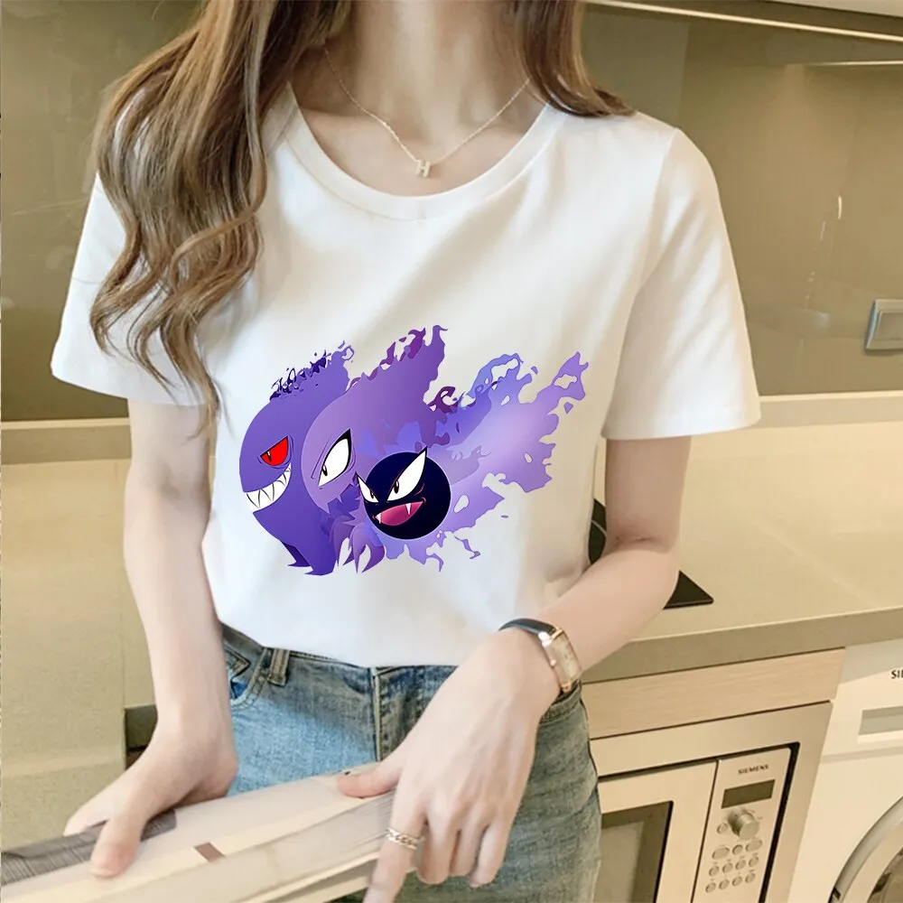 White Graphic T-shirts Set-2 Pokemon (Variants Available)