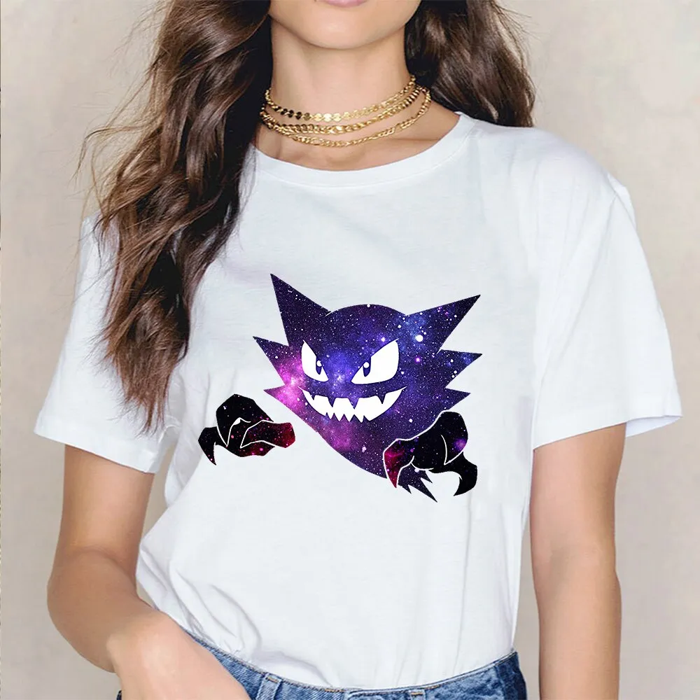 White Graphic T-shirts Set-2 Pokemon (Variants Available)
