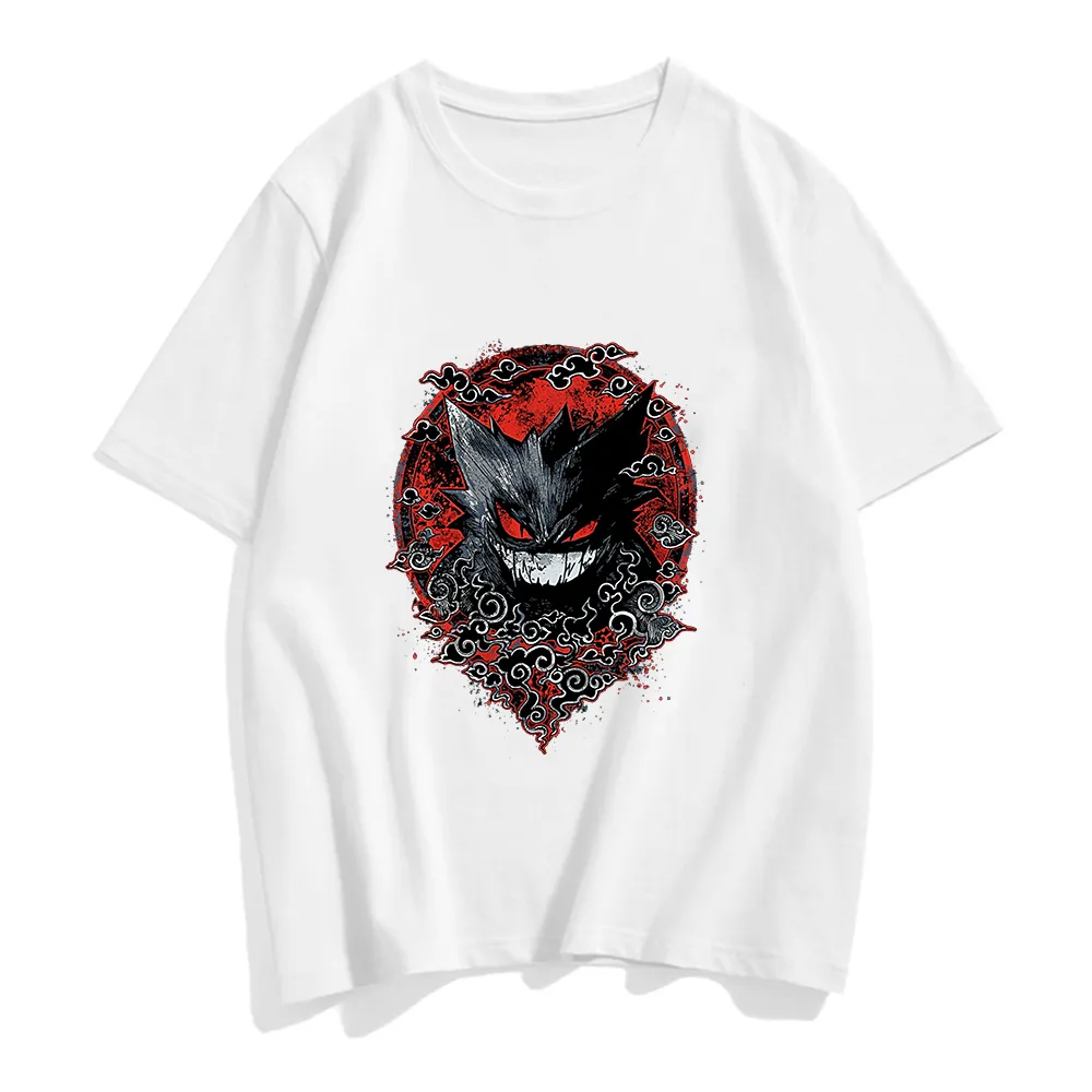 White Graphic T-shirts Set-2 Pokemon (Variants Available)