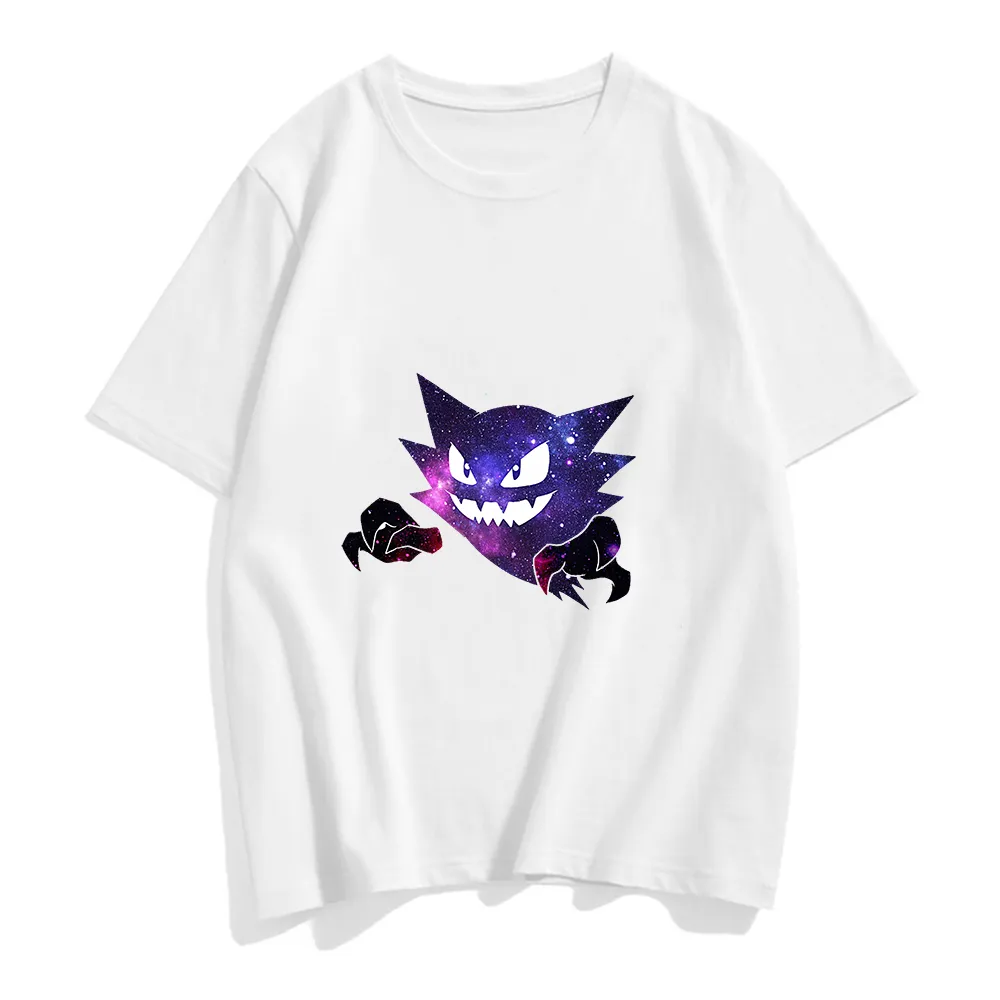 White Graphic T-shirts Set-2 Pokemon (Variants Available)