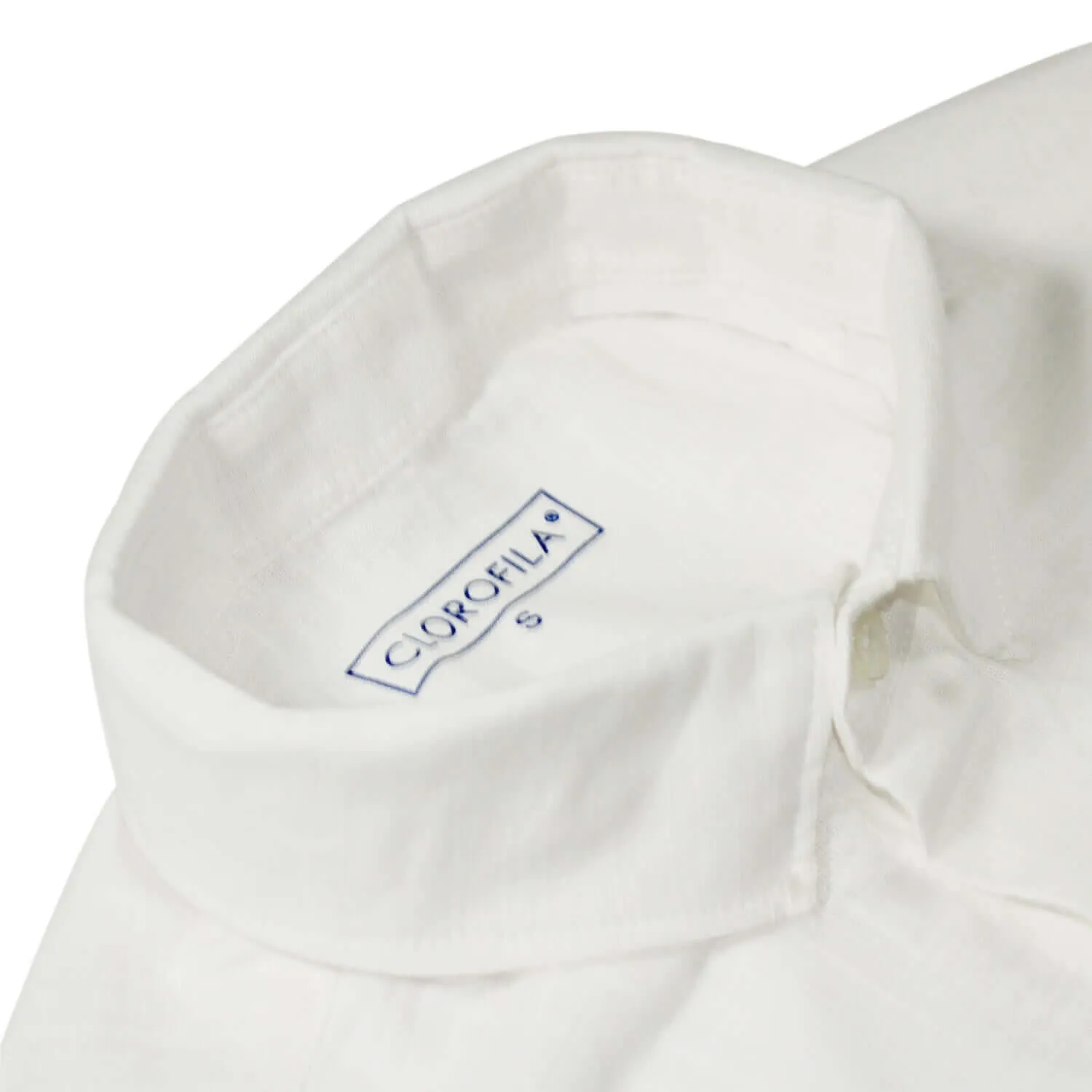 WHITE RESORT LONG SLEEVE SHIRT