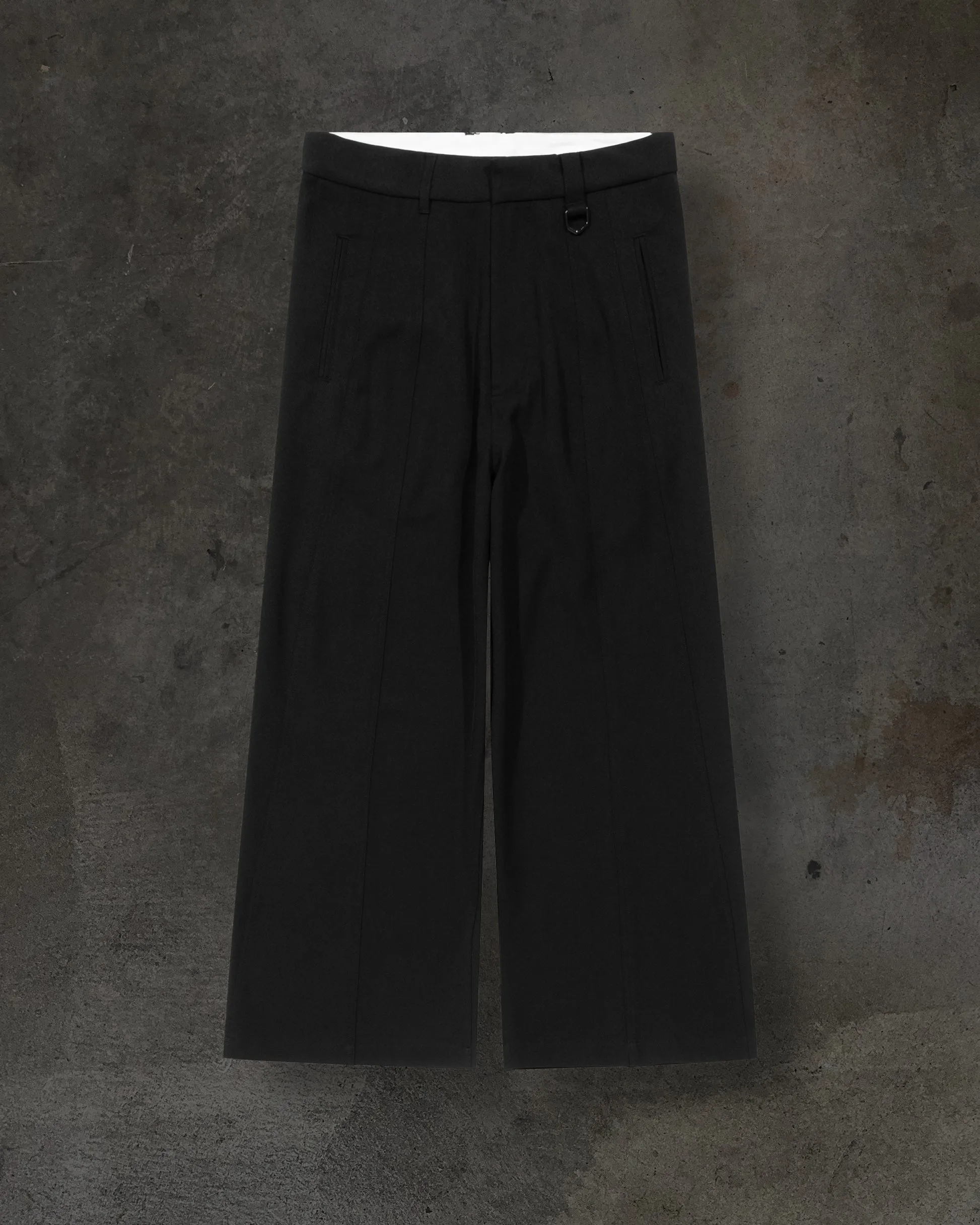 WIDE-LEG DRESS PANTS (NOIR)