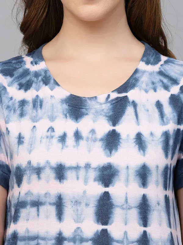 Women Navy Blue Odour Free T-shirts