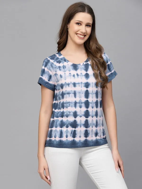 Women Navy Blue Odour Free T-shirts