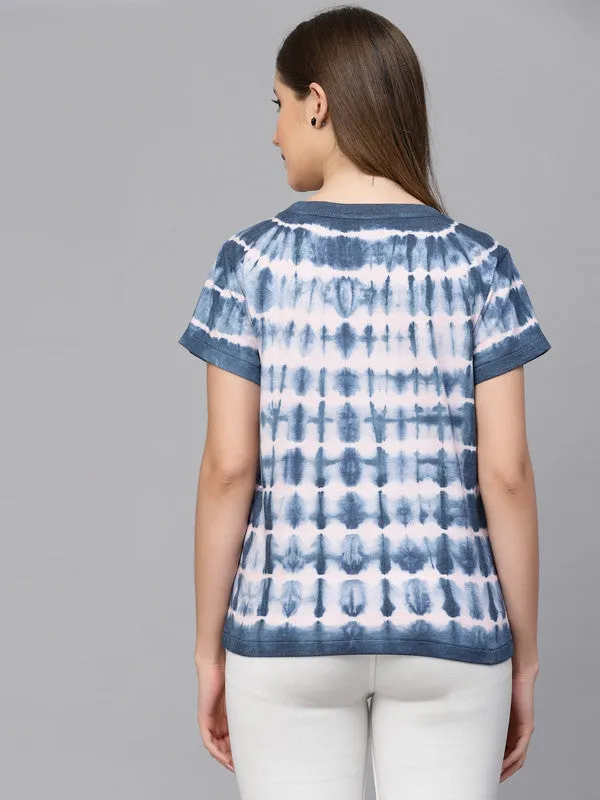 Women Navy Blue Odour Free T-shirts