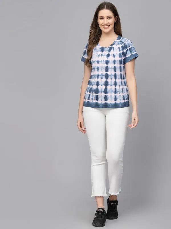 Women Navy Blue Odour Free T-shirts