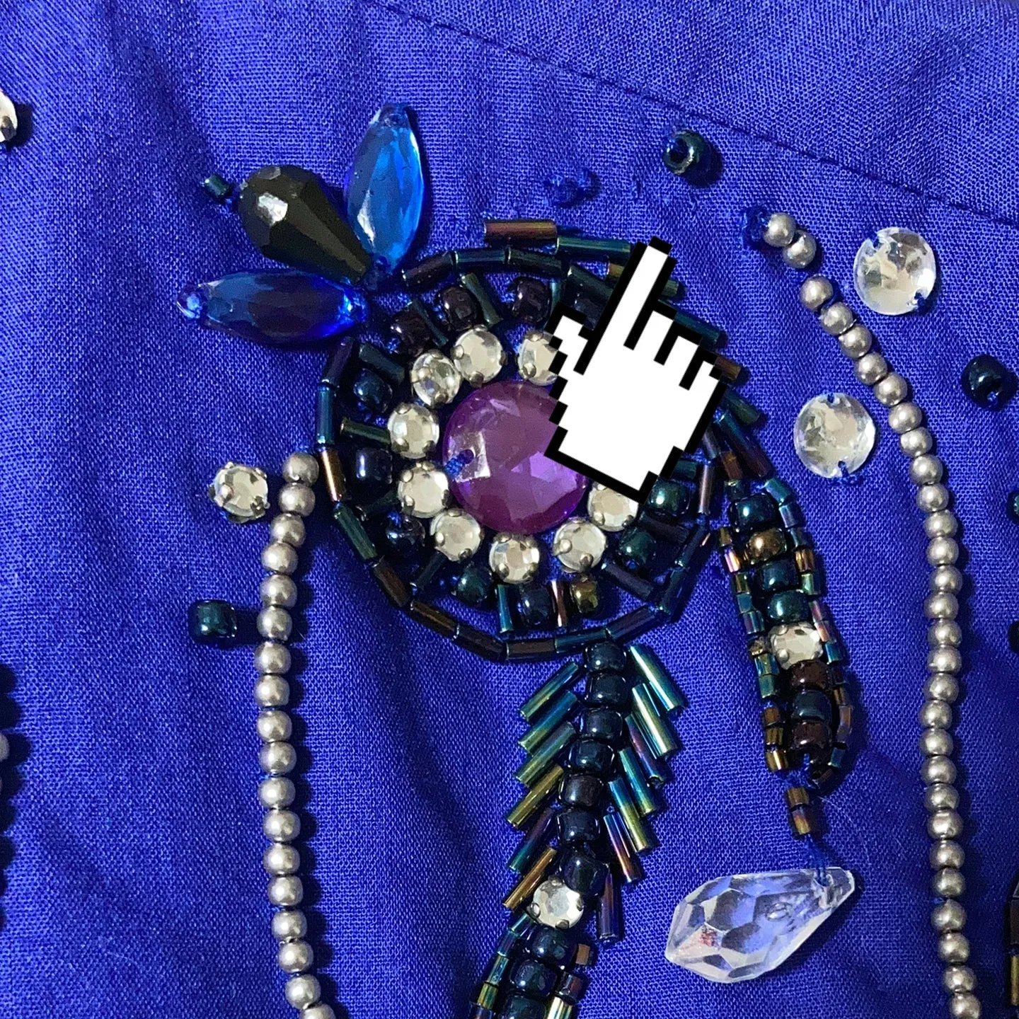Wrangler beaded western shirt purple