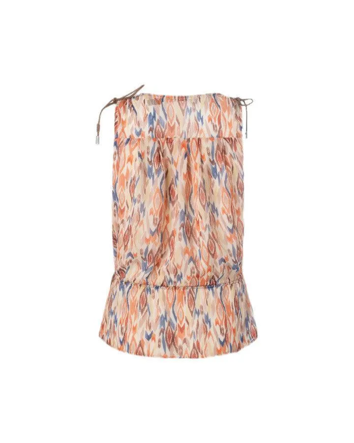 Wrap Drawstring Top