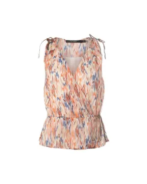 Wrap Drawstring Top
