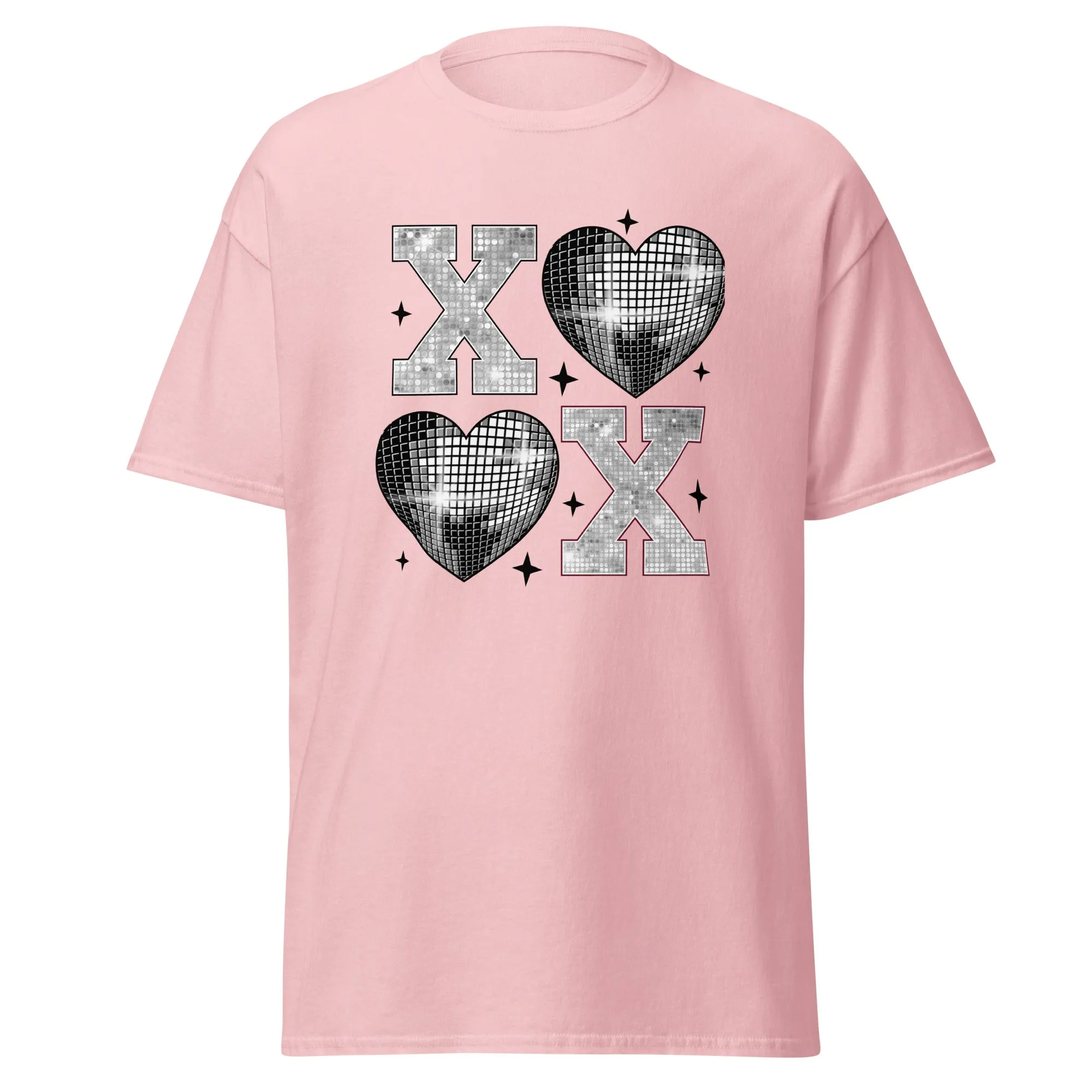 XOXO Silver - Valentine’s Day T-Shirt – Stylish & Comfortable Love-Inspired