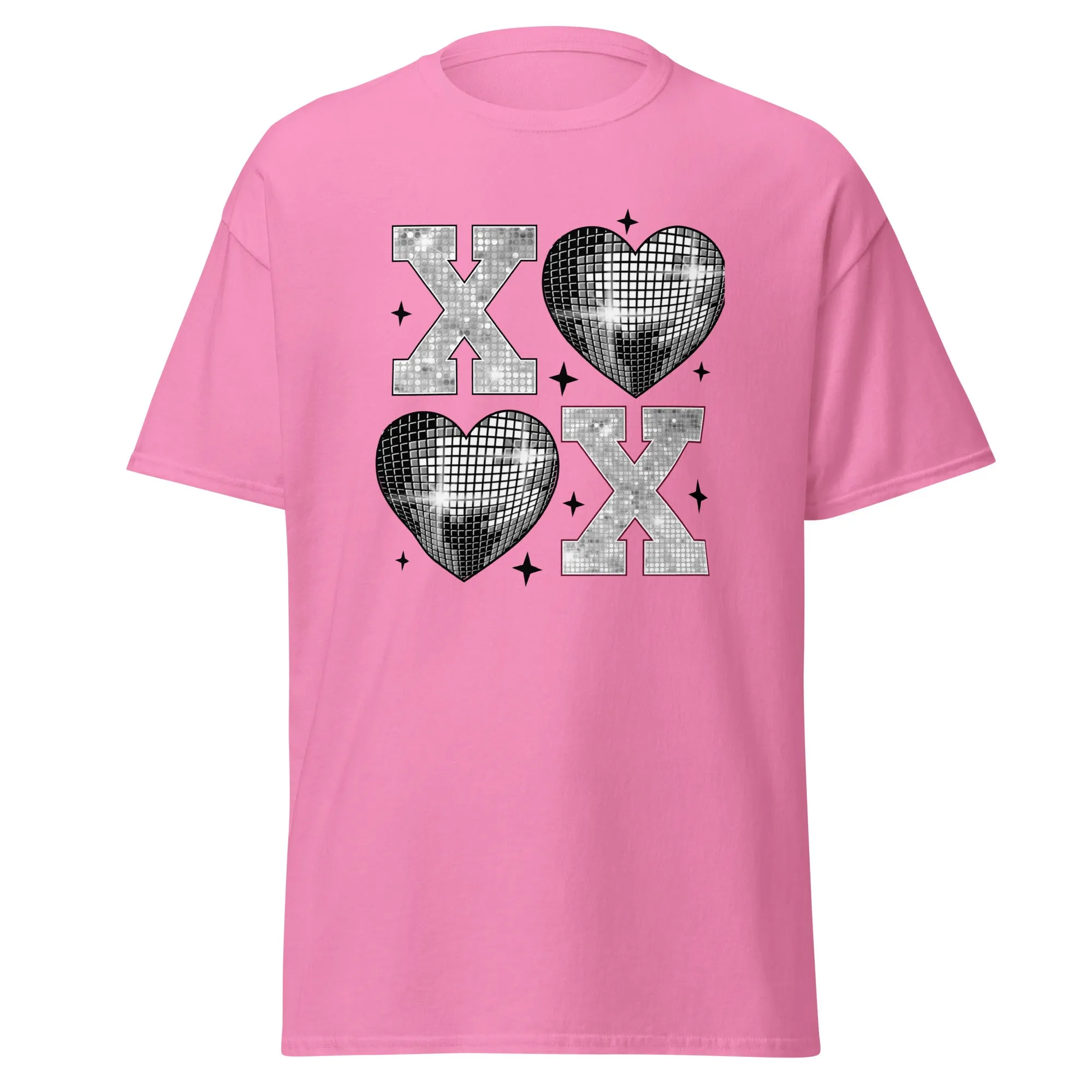 XOXO Silver - Valentine’s Day T-Shirt – Stylish & Comfortable Love-Inspired