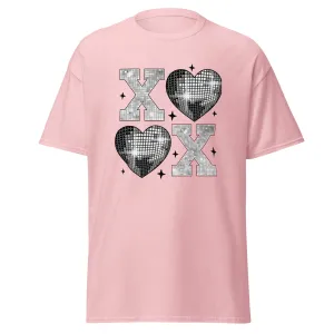 XOXO Silver - Valentine’s Day T-Shirt – Stylish & Comfortable Love-Inspired